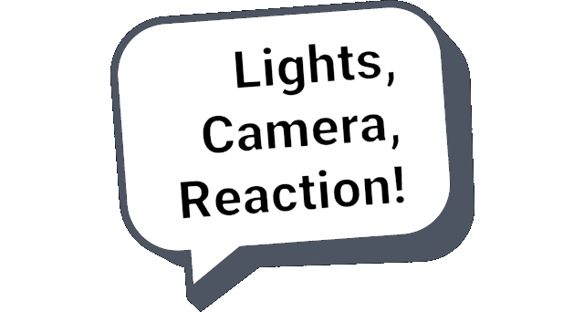 Lights, Camera, Reaction! logo