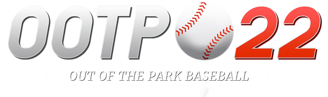 Out of the Park Baseball 22 logo