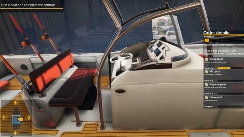 Yacht Mechanic Simulator: First Contract - скриншот 1