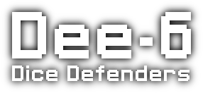 Dee-6: Dice Defenders logo