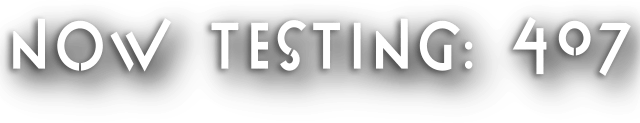 Now Testing: 407 logo