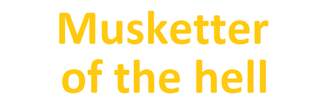 Musketeer of the hell logo