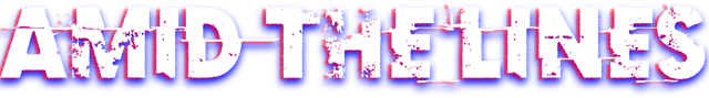 AMID THE LINES logo