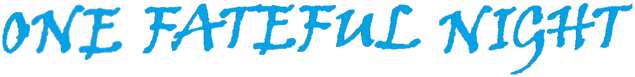 One Fateful Night logo