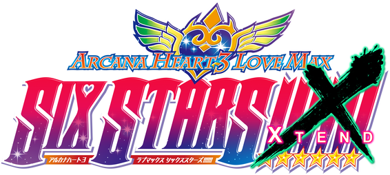 Arcana Heart 3: LOVEMAX SIXSTARS!!!!!! XTEND logo