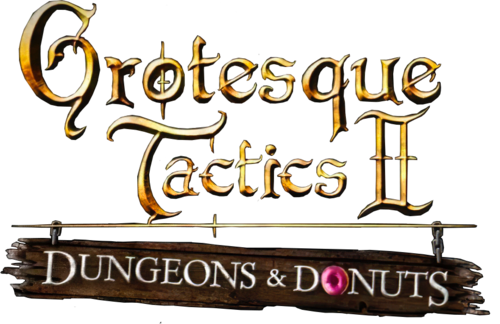 Grotesque Tactics 2 – Dungeons and Donuts logo