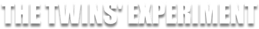 The Twins' Experiment logo