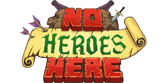 No Heroes Here logo