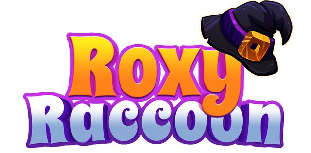 Roxy Raccoon logo