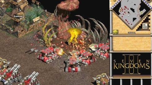 Seven Kingdoms 2: Fryhtan Wars - скриншот 1