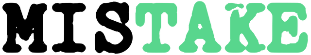 Mistake logo