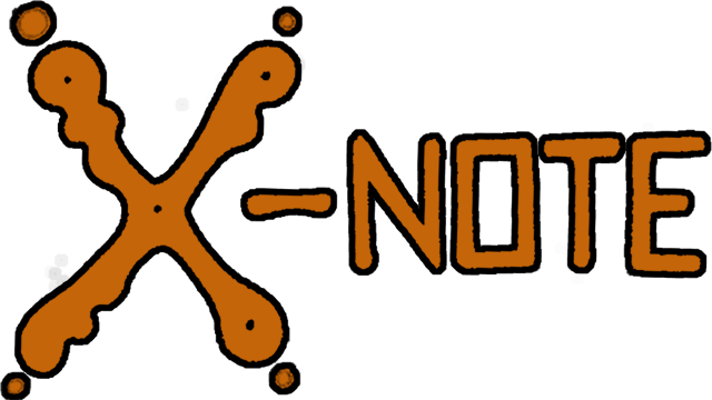 X-note logo