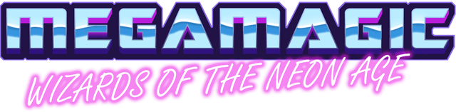 Megamagic: Wizards of the Neon Age logo