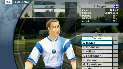 UEFA Euro 2000 - скриншот 5