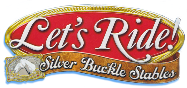 Let's Ride! Silver Buckle Stables logo