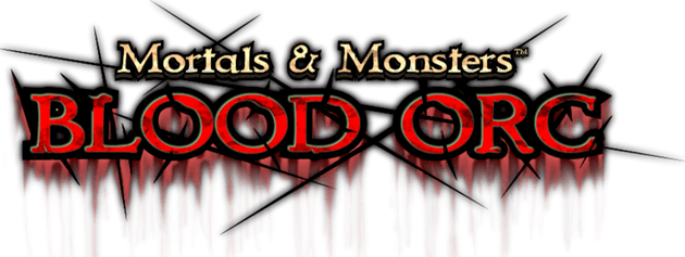 Mortals and Monsters: Blood Orc logo