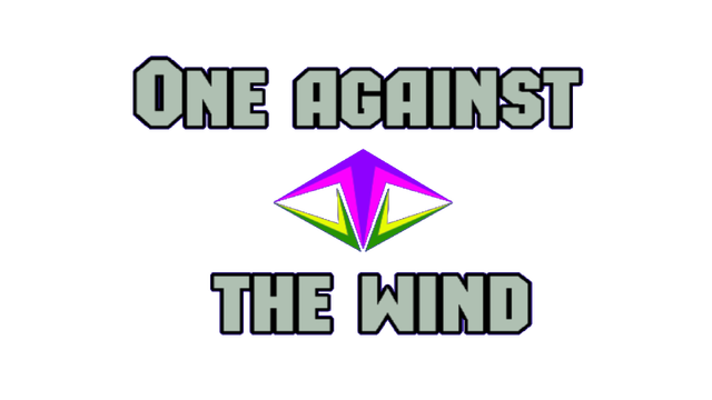 One against the wind logo