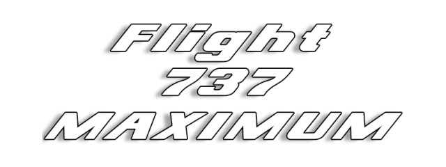 Flight 737 - MAXIMUM logo