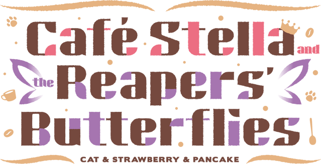 Cafe Stella and the Reaper's Butterflies logo