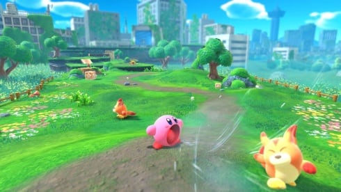 Kirby and the Forgotten Land - скриншот 1