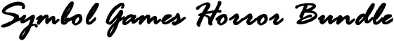 Symbol Games Horror Bundle logo