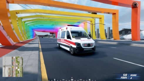 Ambulance Emergency Simulation - скриншот 1
