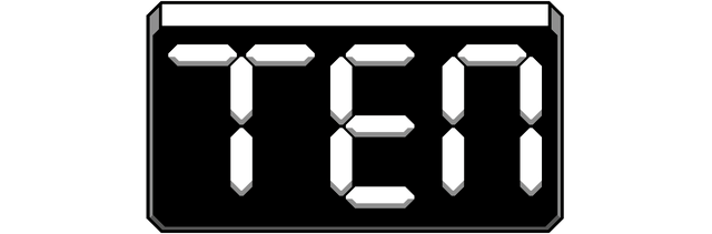 TEN - Ten Rooms, Ten Seconds logo