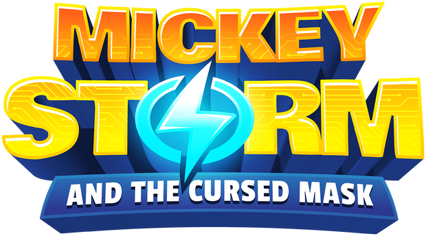 Mickey Storm and the Cursed Mask logo