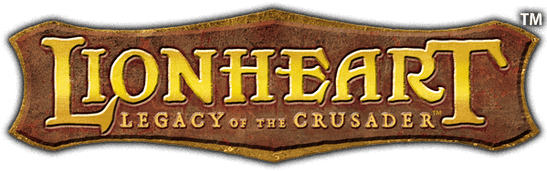 Lionheart: Legacy of the Crusader - логотип игры