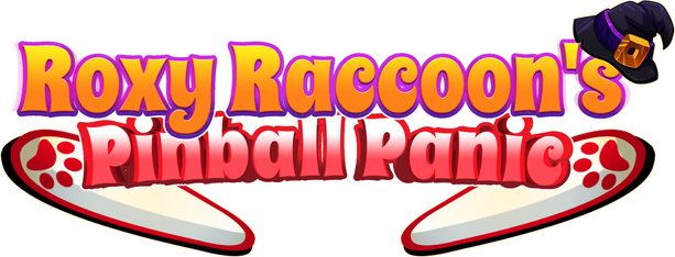 Roxy Raccoon's Pinball Panic logo