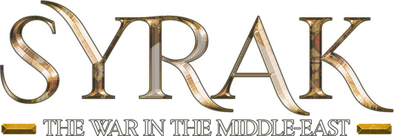 SYRAK: the War in the Middle-East logo