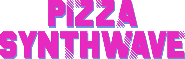 Pizza Synthwave logo