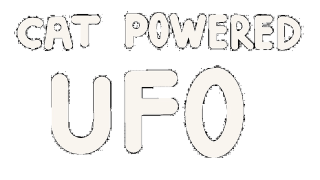 Cat Powered UFO logo