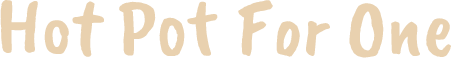 Hot Pot For One - логотип игры