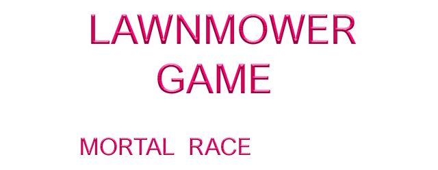 Lawnmower game: Mortal Race logo