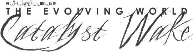 The Evolving World: Catalyst Wake logo