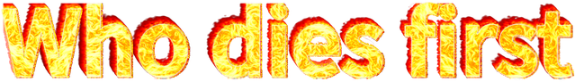 Who Dies First logo