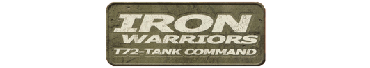 Iron Warriors: T - 72 Tank Command logo