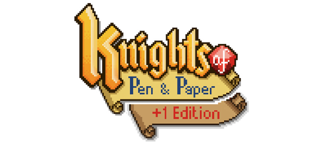 Knights of Pen and Paper +1 Edition logo