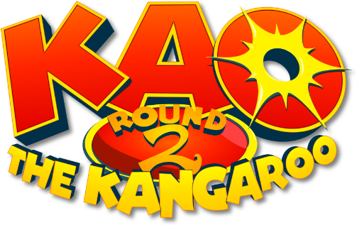 Kao the Kangaroo: Round 2 (2003 re-release) logo
