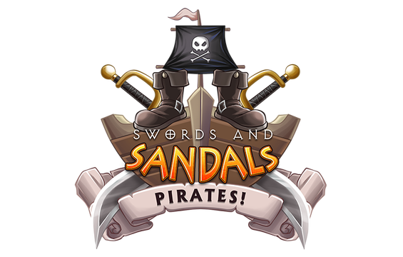 Swords and Sandals Pirates - логотип игры