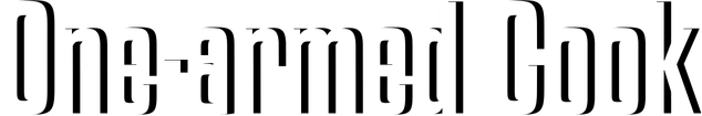 One-armed cook logo