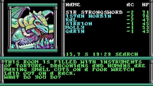 Dungeons and Dragons: Krynn Series - скриншот 3