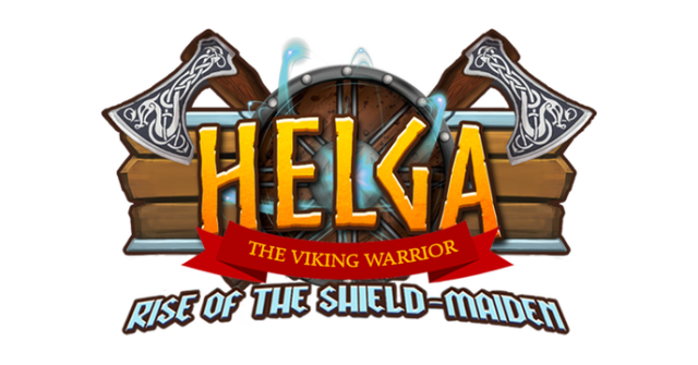 Helga the Viking Warrior logo