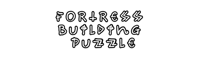 Fortress Building Puzzle logo