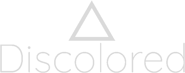 Discolored logo