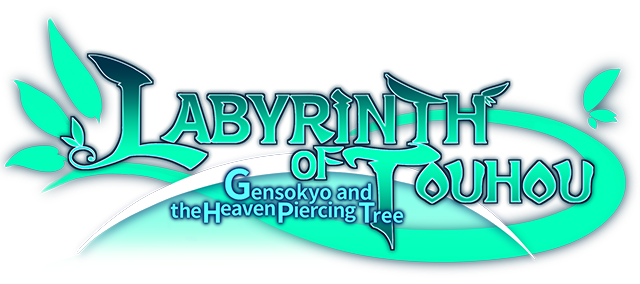 LABYRINTH OF TOUHOU - GENSOKYO AND THE HEAVEN-PIERCING TREE logo