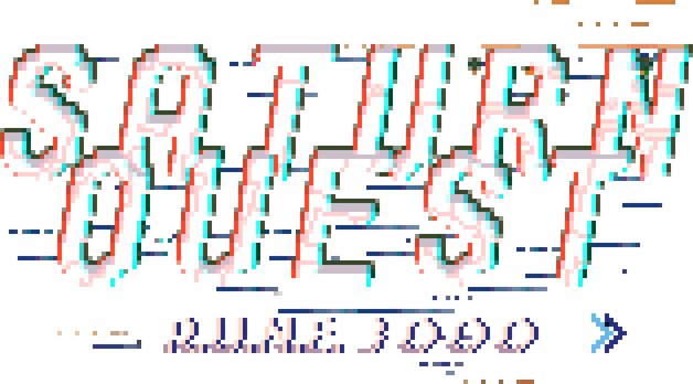 Saturn Quest: R. U. N. E. 3000 logo