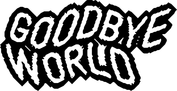 GOODBYE WORLD logo