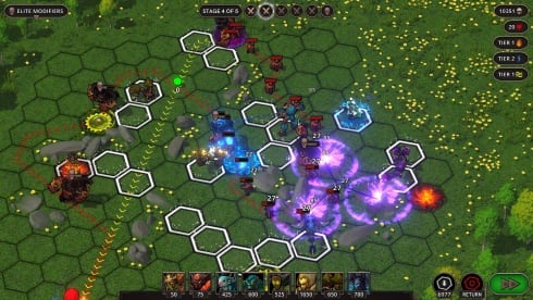 Spirits of the Hellements - TD - скриншот 1